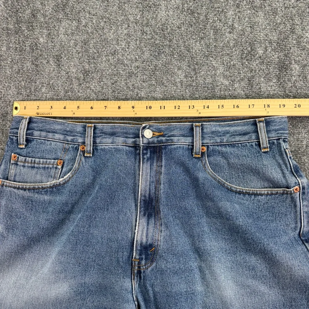 Levis Jeans Mens 40x30 (Fits 39x30) Blue 550 Relaxed Fit Vintage Denim 2002 READ